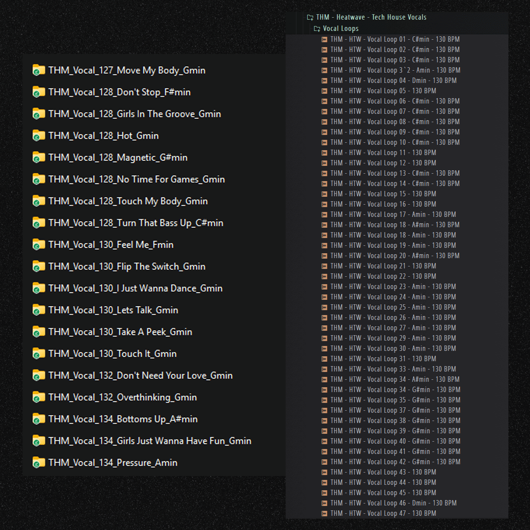 Heatwave - Tech House Vocal Sample Pack - Royalty Free