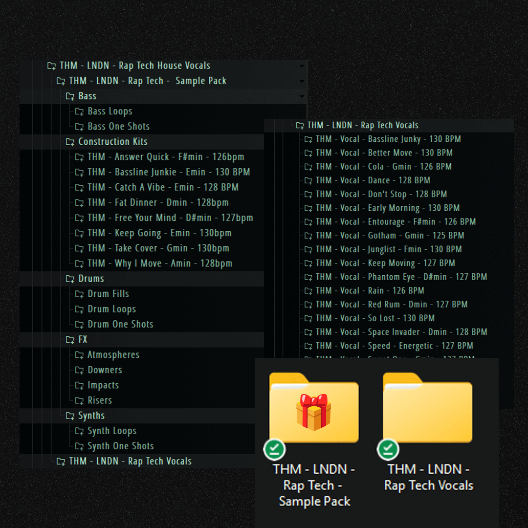 LNDN - Tech House Vocal Sample Pack - Royalty Free
