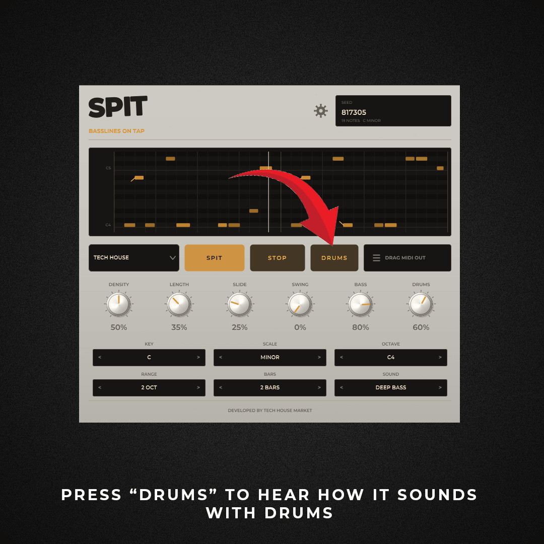 SPIT - Basslines on tap