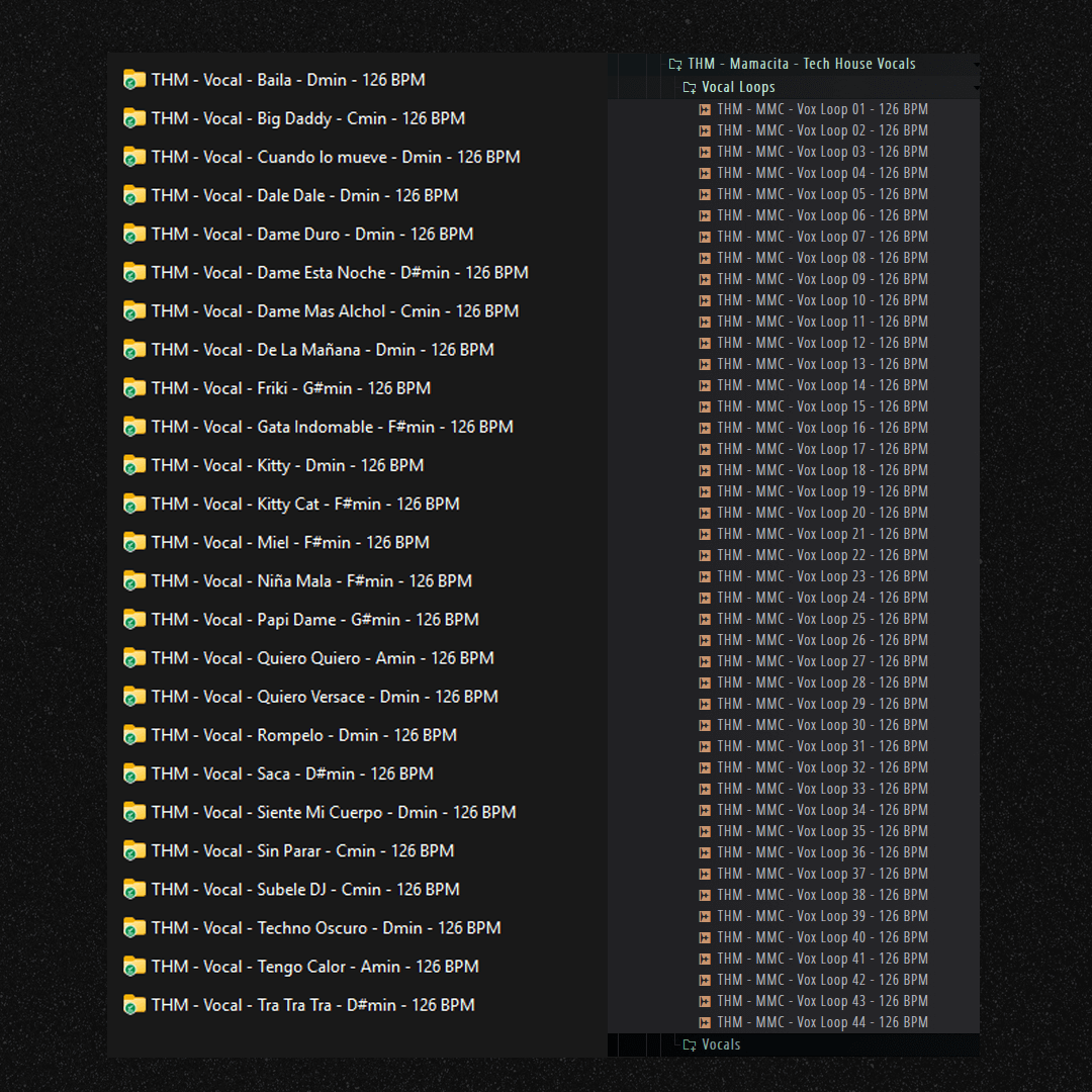 Mamacita - Latin Tech House Vocal Sample Pack - Royalty Free