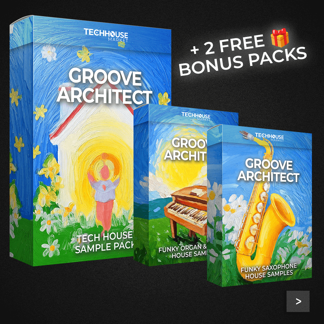 Groove Architect - Sample Pack - Tech House - PAWSA inspired + 2 Free Bonus Packs