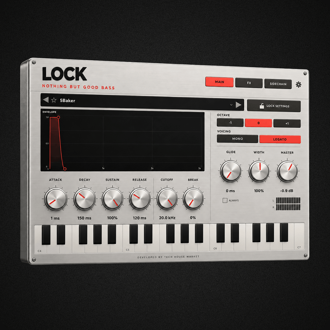 LOCK. Nothing but good bass.