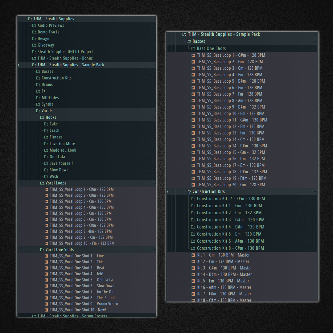 Stealth Supplies - Tech House - Sample + Serum Pack
