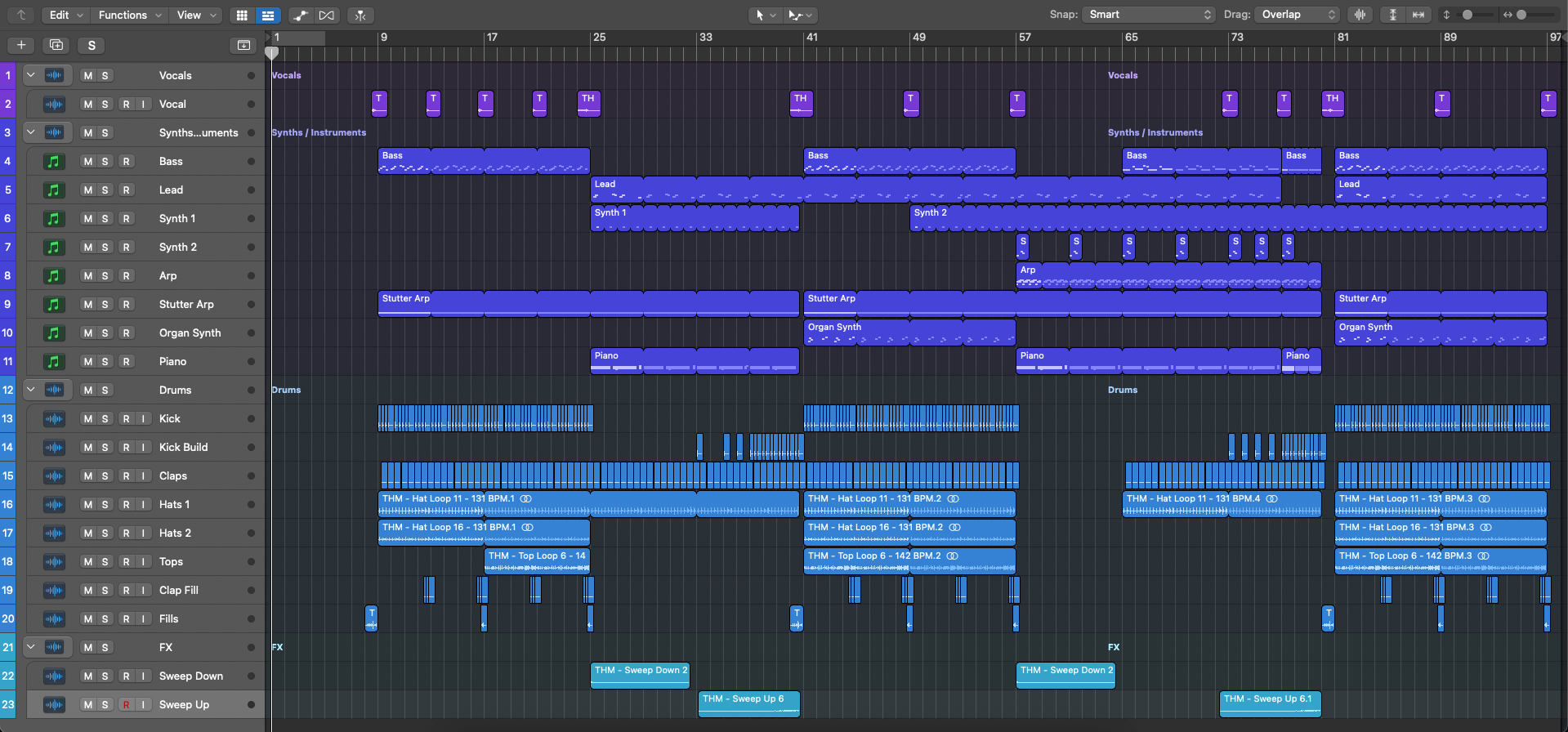 Logic Pro - Full Track Template - Deep & Minimal