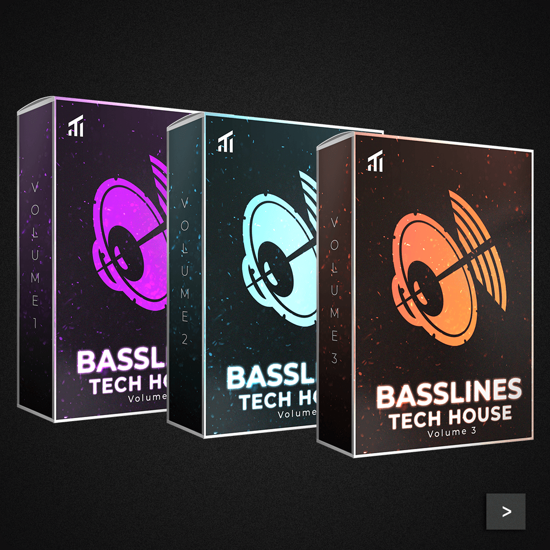 Tech House Basslines Vol 1+2+3