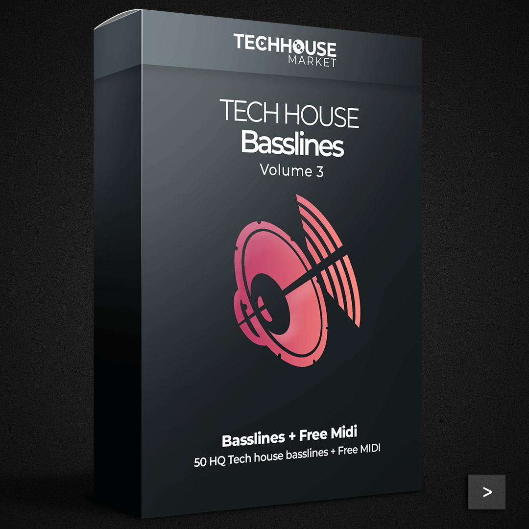 Tech House Basslines Volume 3